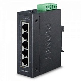 Компактный промышленный 5-портовый 10/100 / 1000T Gigabit Ethernet коммутатор Planet IGS-500T