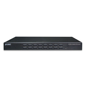 16-портовый комбинированный KVM переключатель Planet KVM-210-16