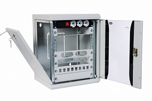 Шкаф телекоммуникационный настенный 10" 12U, (320х255) от компании Гринпоинт