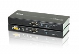 USB, VGA, аудио, КВМ-удлинитель по кабелю Cat 5 (1280x1024@200м) 