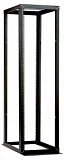 Стойка телекоммуникационная серверная 42U, глубина 1000 мм, цвет черный от компании Гринпоинт