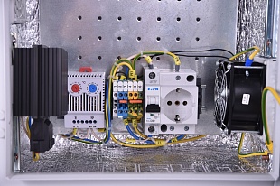 Шкаф ЭКОНОМ уличный всепогодный настенный укомплектованный (В300 × Ш300 × Г210),комплектация T1-IP54