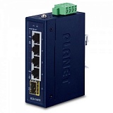 5-портовый неуправляемый промышленный гигабитный Ethernet-коммутатор Planet IGS-510TF