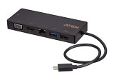 Многопортовая док-станция USB-C с функцией сквозной передачи питания  ATEN UH3236
