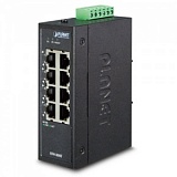 Промышленный 8-портовый компактный Ethernet-коммутатор 10 / 100TX Planet ISW-800T