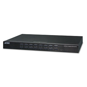 16-портовый комбинированный KVM переключатель Planet KVM-210-16