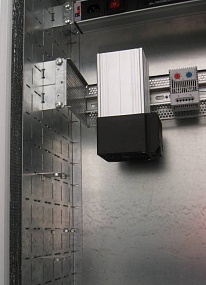 Шкаф уличный всепогодный настенный 6U (600х300), передняя дверь вентилируемая от компании Гринпоинт